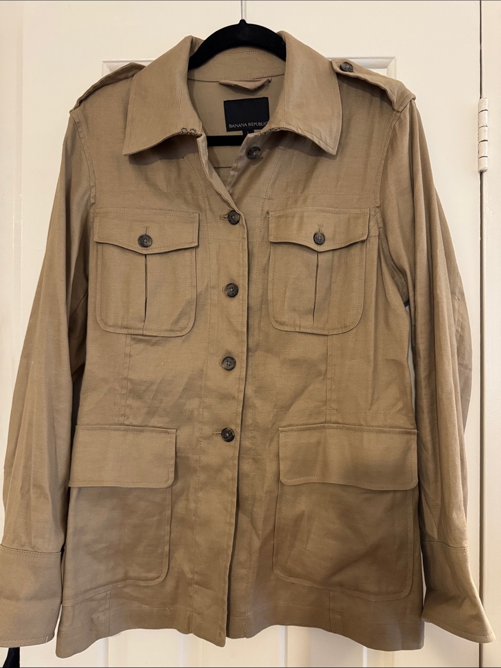 Banana Republic Tan Utility Field Jacket